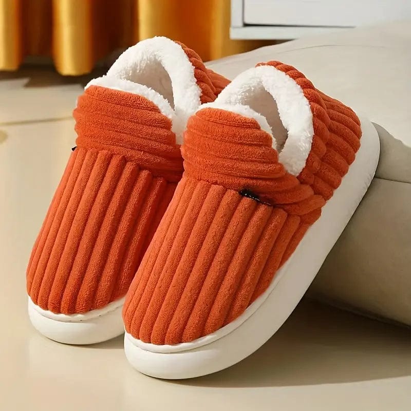 Chaleur Douce | Chaussons Cocooning à Semelle Épaisse