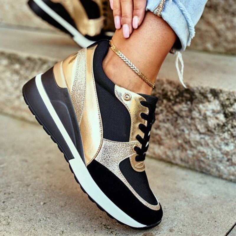 Baskets Plateforme Chic | Style Sporty Glam