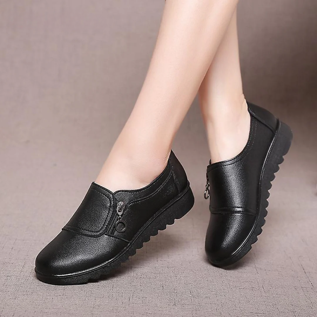 Chaussures Confort Zip Casual | Simplicité Élégante et Bien-Être Quotidien