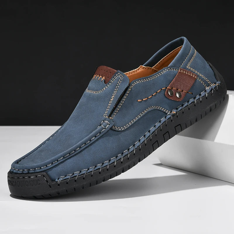 Mocassins Homme | Effet Suédé | Confort & Style au Quotidien
