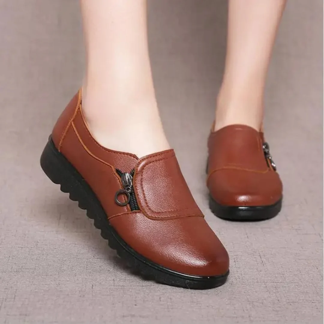 Chaussures Confort Zip Casual | Simplicité Élégante et Bien-Être Quotidien