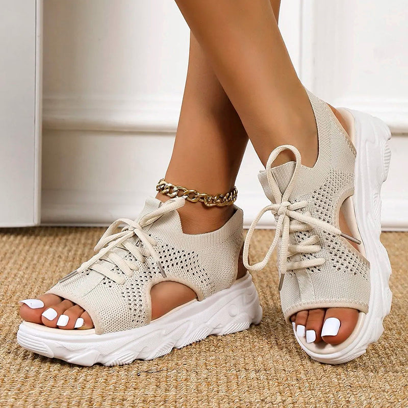 Sandales Baskets Ouvertes | Confort Sportif et Tendance