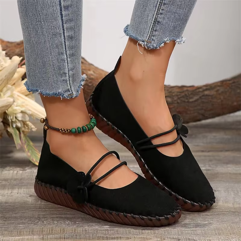 Ballerines Confort à Bride Fleurie | Nature et Douceur