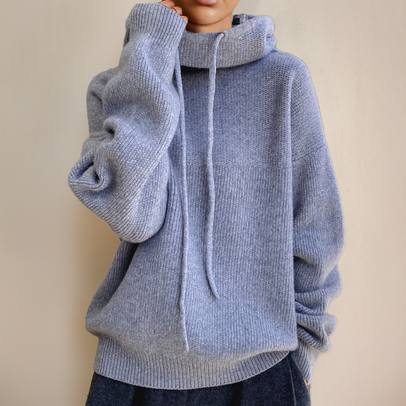 Pull Oversize à Col Roulé | Chaud & Stylé | Confort en Maille