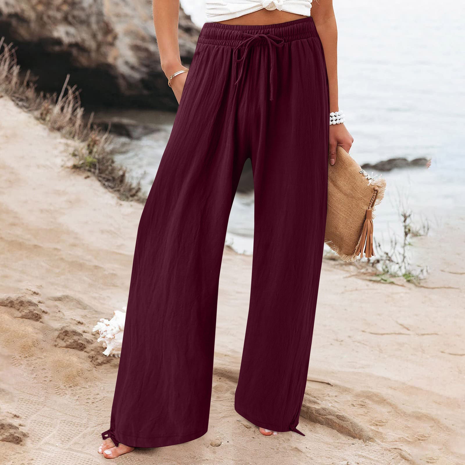 Pantalon Large d’Été | Coton | Ultra Confortable