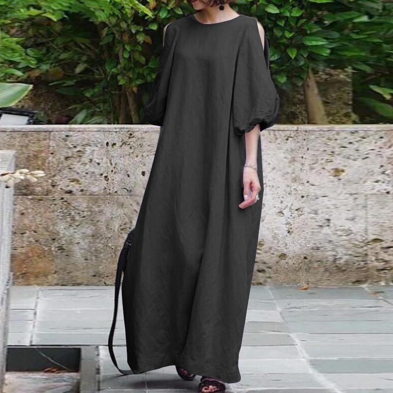 Robe Longue | Lin | Minimaliste et Confortable