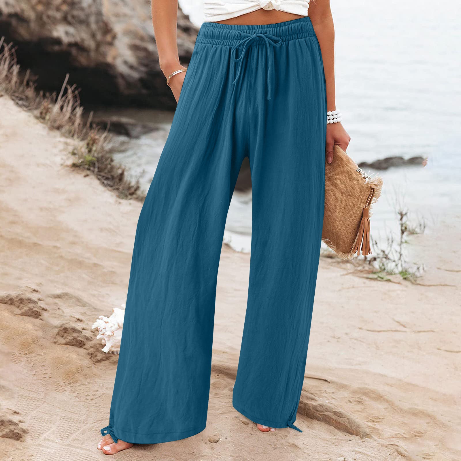 Pantalon Large d’Été | Coton | Ultra Confortable