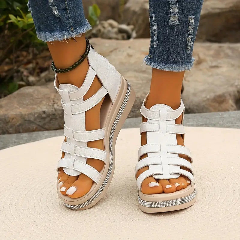 Sandales Montantes Urban Chic | Confort et Caractère