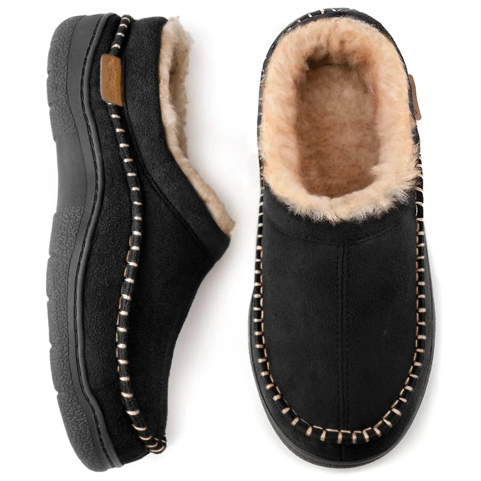 Chaussons Fourrés | Suédine & Fausse Fourrure | Chauds & Confortables