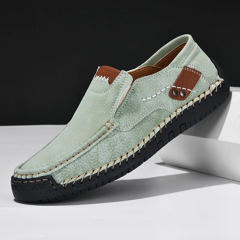 Mocassins Homme | Effet Suédé | Confort & Style au Quotidien