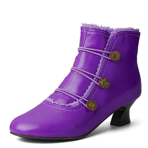 Bottines Boutonnées | Élégance Classique & Détail Vintage