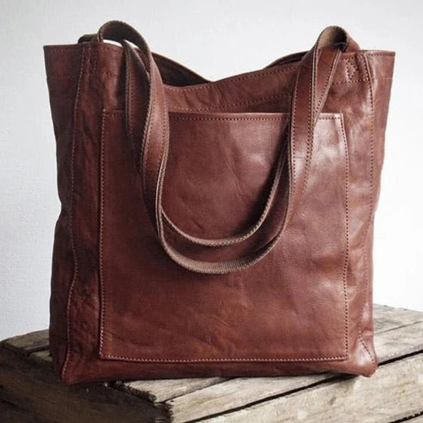 Élisa | Sac Cabas | Élégance & Praticité | Cuir Véritable