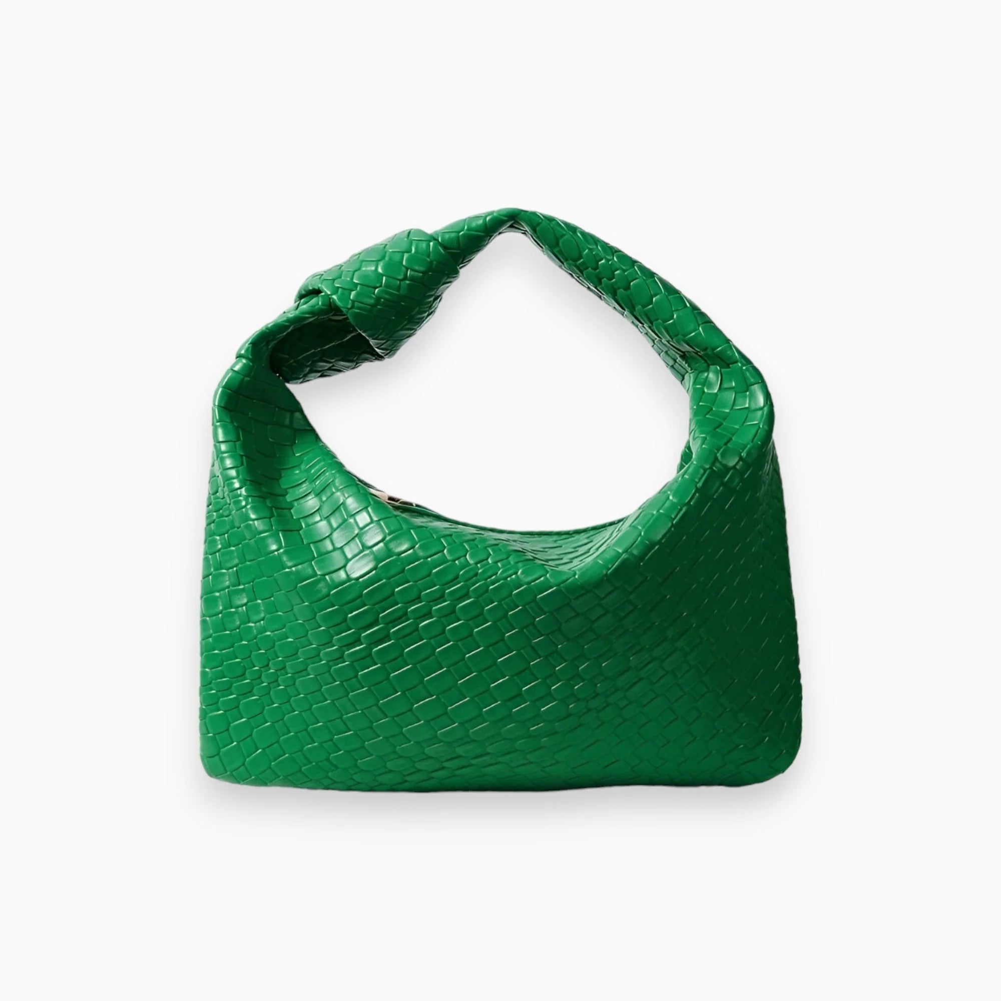 Valentina | Sac Hobo Métallisé | Tendance Luxe | Effet Tressé