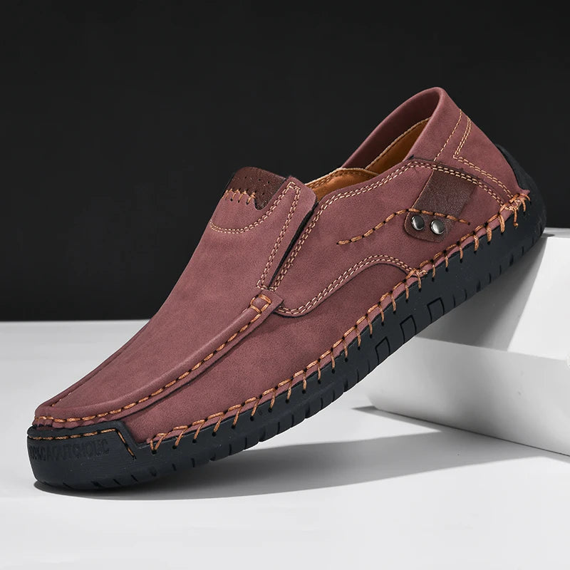 Mocassins Homme | Effet Suédé | Confort & Style au Quotidien